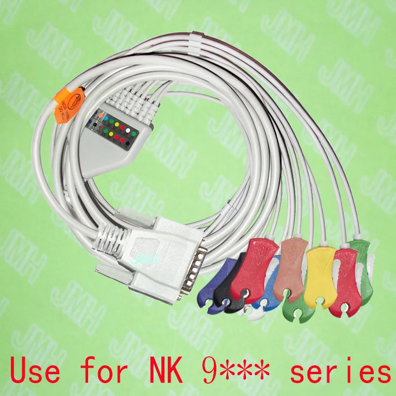Совместим с 15-контактным устройством nikohhon den DongJiang Cardioline EKG Machine цельный