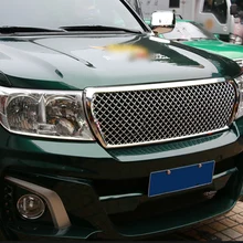 1 шт. abs для TOYOTA LAND CRUISER LC200 2008- спереди декоративная решетка рамка