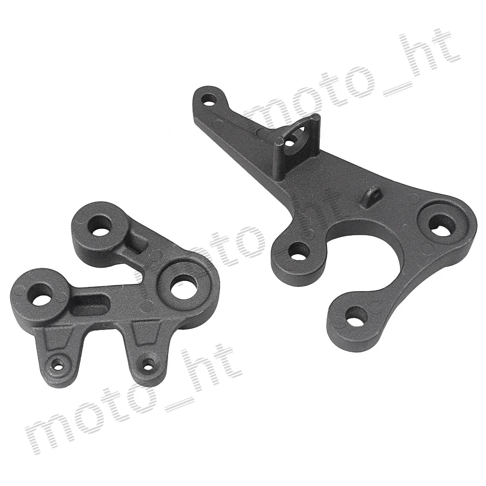 Aluminum Alloy NEW Motorcycle Rider Front Footpegs / Foot Pegs / Footrest Brackets for Suzuki GSXR1000 2005 2006 2007 2008 2009 2010 K5 K7 Black