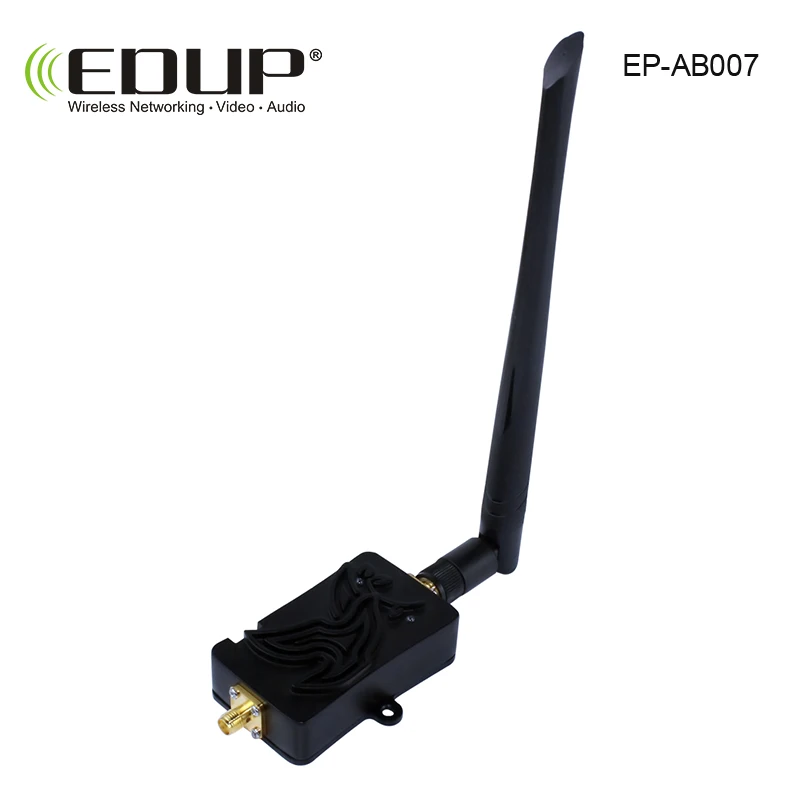 

EDUP 4W 2.4GHz wifi Power Booster Wifi Wireless Signal Amplifier Range Extender with 6dBi Antenna TDD