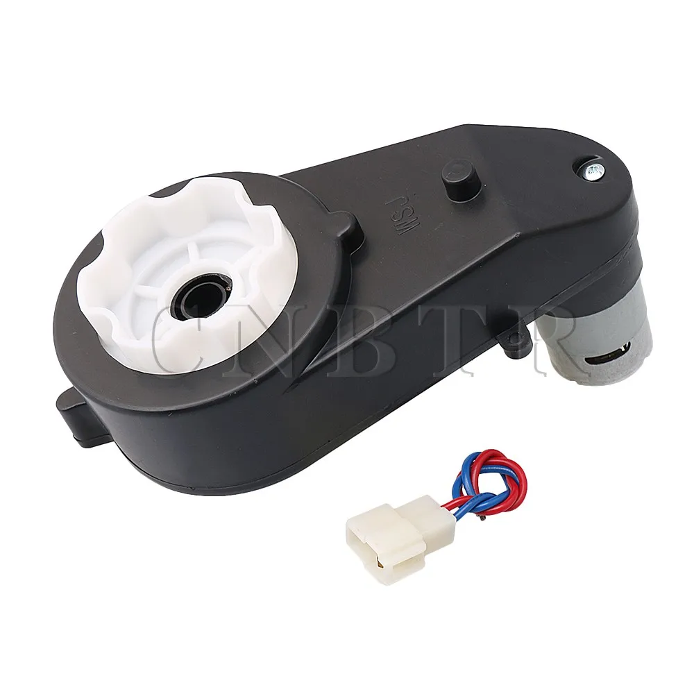 

CNBTR 12V 23000RPM Gearbox with Motor for Kids Powered Ride on Cars and Motorcycles Universal RS550 Drive Engine Match on Toys
