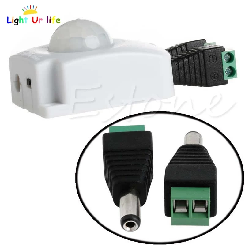 

Infrared PIR Motion Sensor Switch For LED light Strip Automatic DC 12V-24V 10A-25