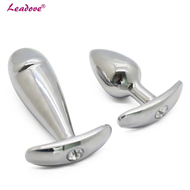 2 Types Sliver Aluminium Alloy Jewelry Anal Butt Plug Basics Beads Metal 4 Color Stones Sex Toys for Couples GS-XN0189 | Красота и