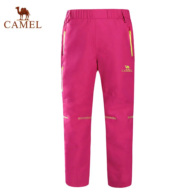 CAMEL niños senderismo protector solar Primavera Verano deporte al aire libre escalada Camping Trekking rápido escalada Pantalones