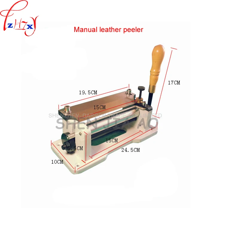 

1pc Rushed Top Fashion Manually Leather Skiving Machine/industrial Heavy Duty Sewing Machine Paring