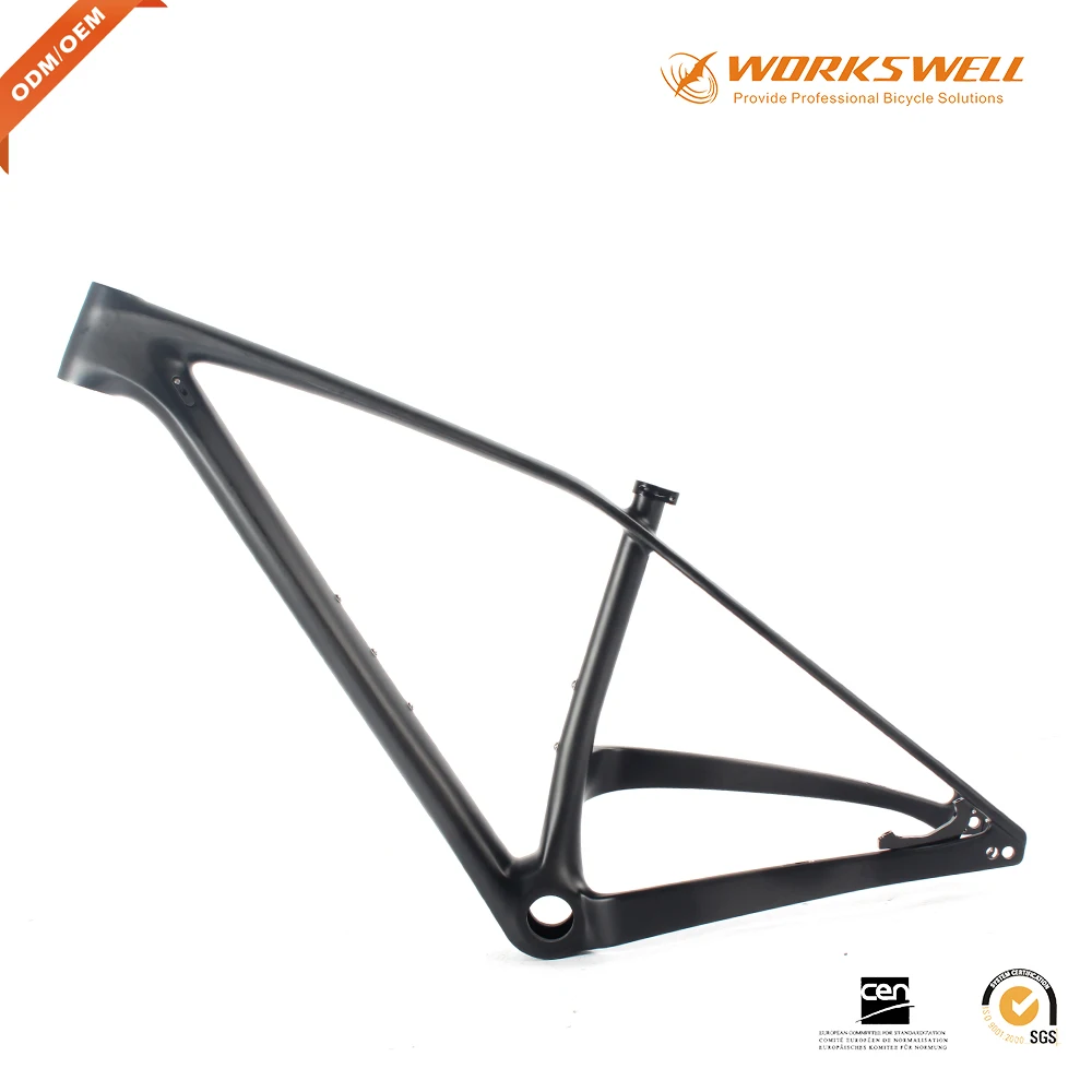 Discount MTB full carbon fiber mtb frame 29er 2016 new model Mountain bikes frames+ clamp +headset+Quick release UD finish 5