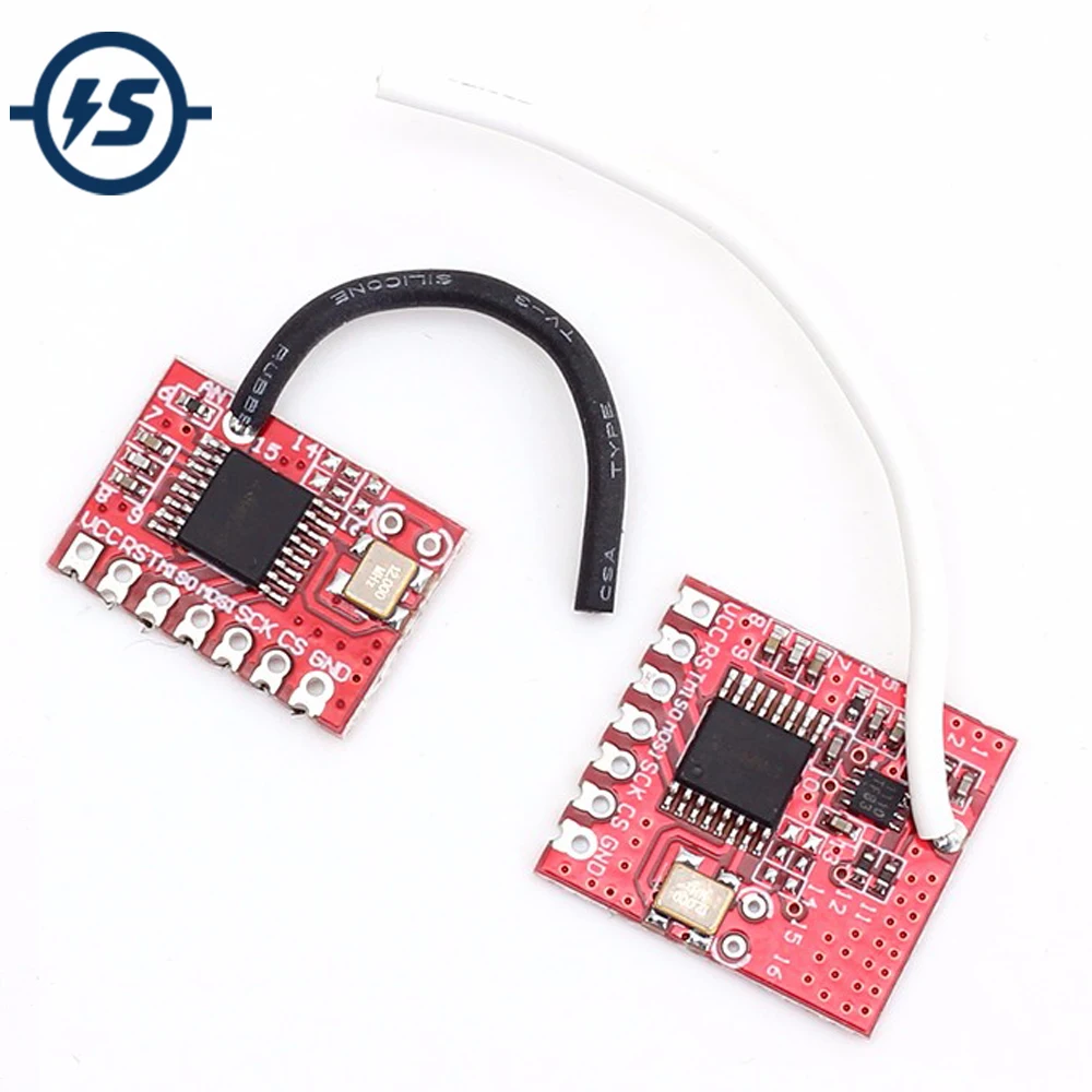 

2.4G Wireless Transceiver Module Super Anti-interference Low Power Consumption BetterThan 24L01 For Remote Control Model 400m