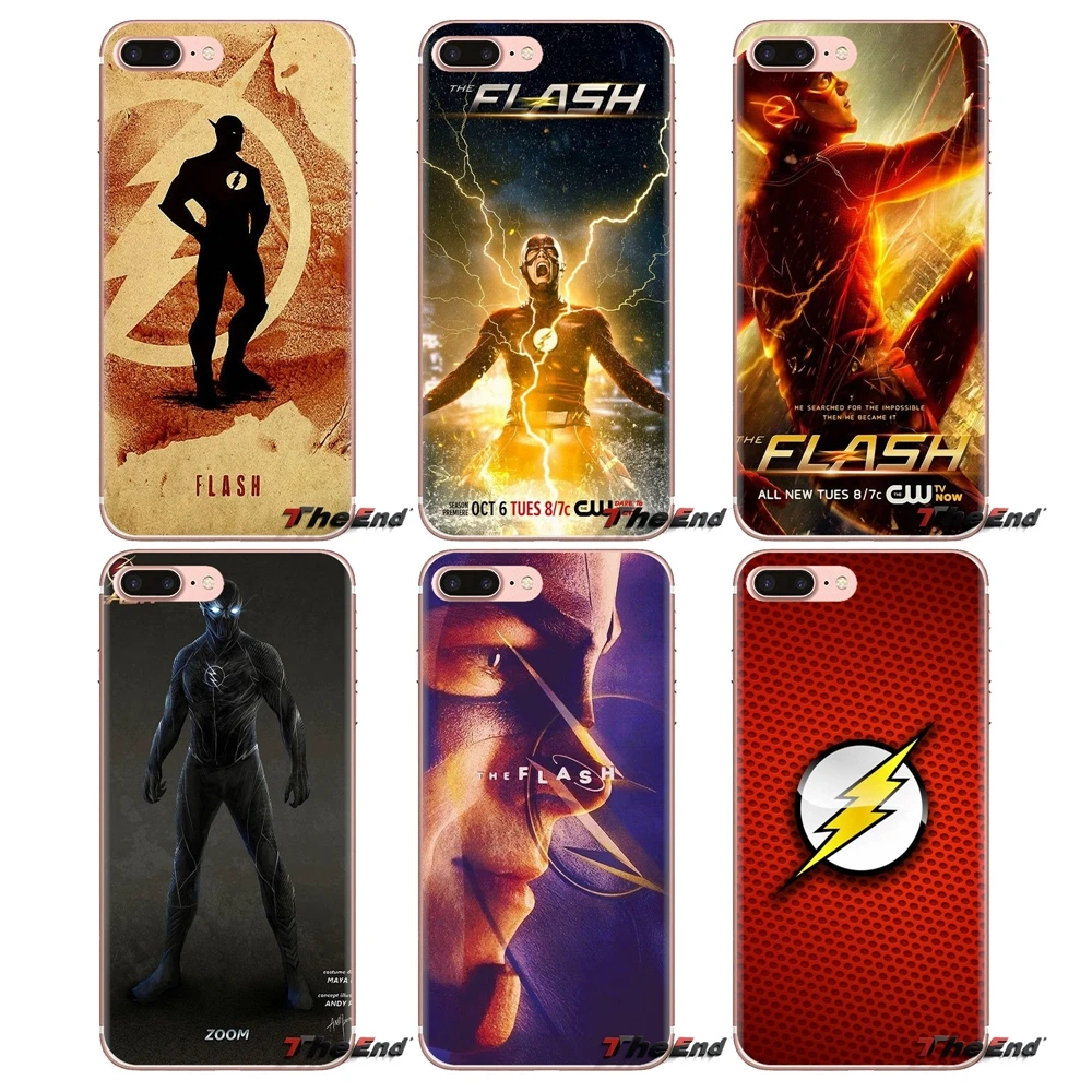 The Flash Tv Barry Allen Super Heroes For Huawei G7 G8 P7 P8 P9 P10 P20 P30 Lite Mini Pro P Smart Plus 2017 2018 2019 Soft Cover |