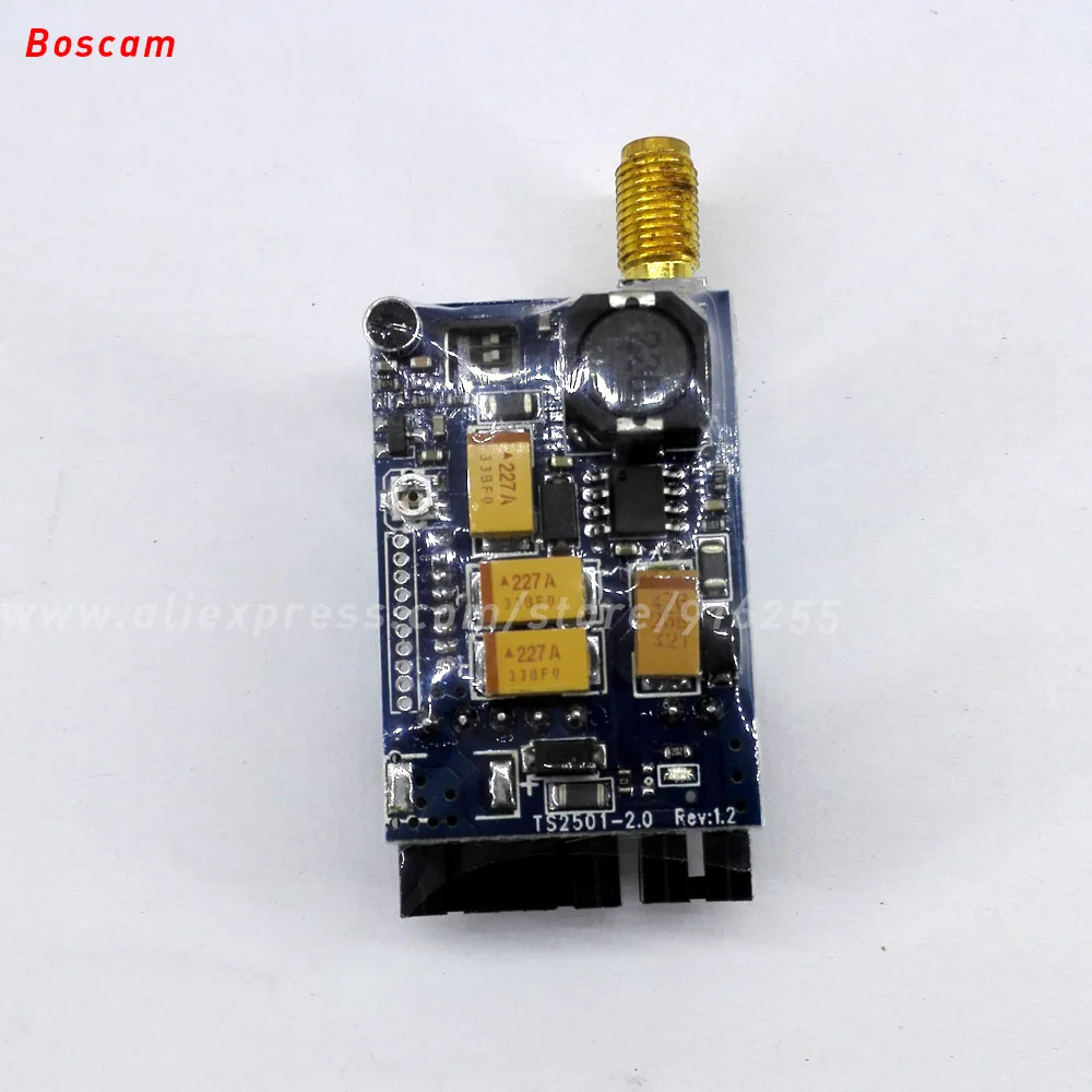 BOSCAM TS351 rc fpv video transmitter audio 5 8ghz 200MW 8CH mini wireless av model quadcopter