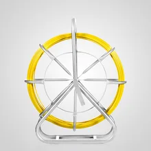 6mm Rodder Fish Tape 425FT Fish Tape Fiberglass Reel Wire Cable