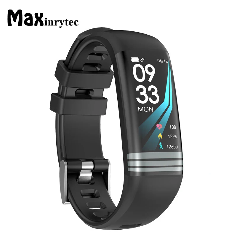 

Maxinrytec G26Plus Smart Fitness Bracelet Heart Rate Monitor Color Screen Sport Mode Stopwatch Wristbands for IOS Android