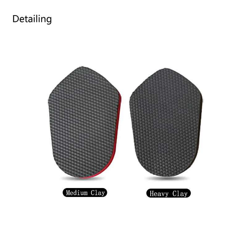 DETAILING Car Wash Clay Pad Sponge Pad With 2 Colours Red And Black For