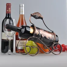 Европейская ретро креативная стойка для вина кованого железа держатель стойка для бутылок Vinho Rejilla Para Copas винтажные стойки кухонные аксессуары