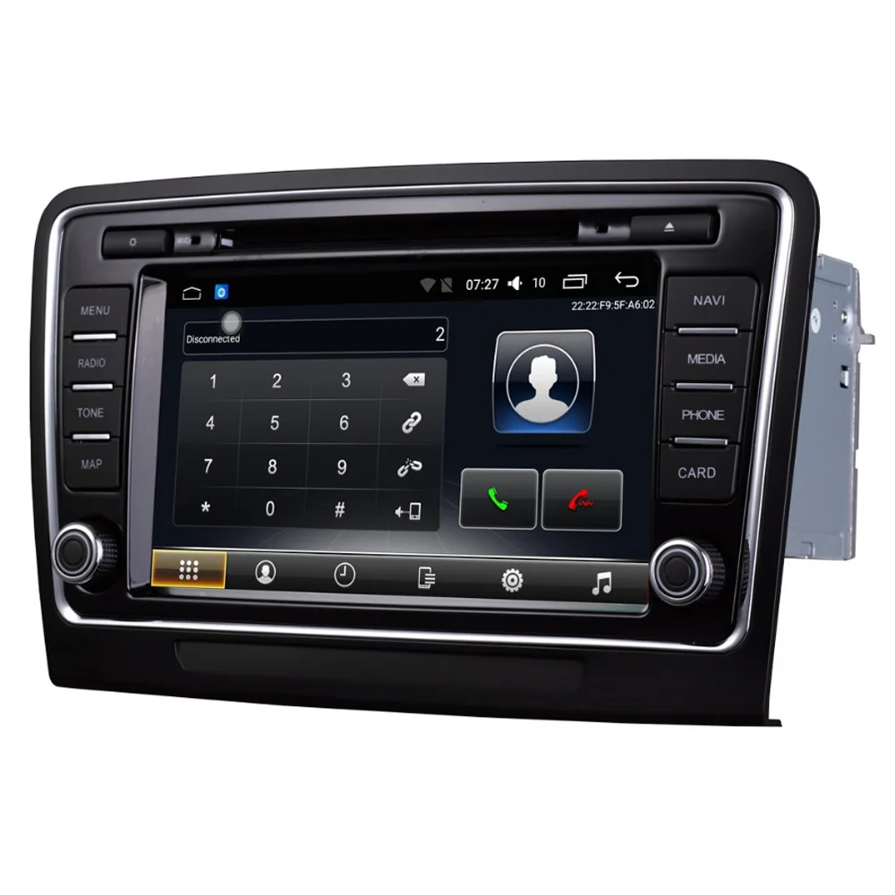 Автомобильный мультимедийный плеер 2 Din Android 9 0 автомобильный DVD для VW/Volkswagen Skoda superb