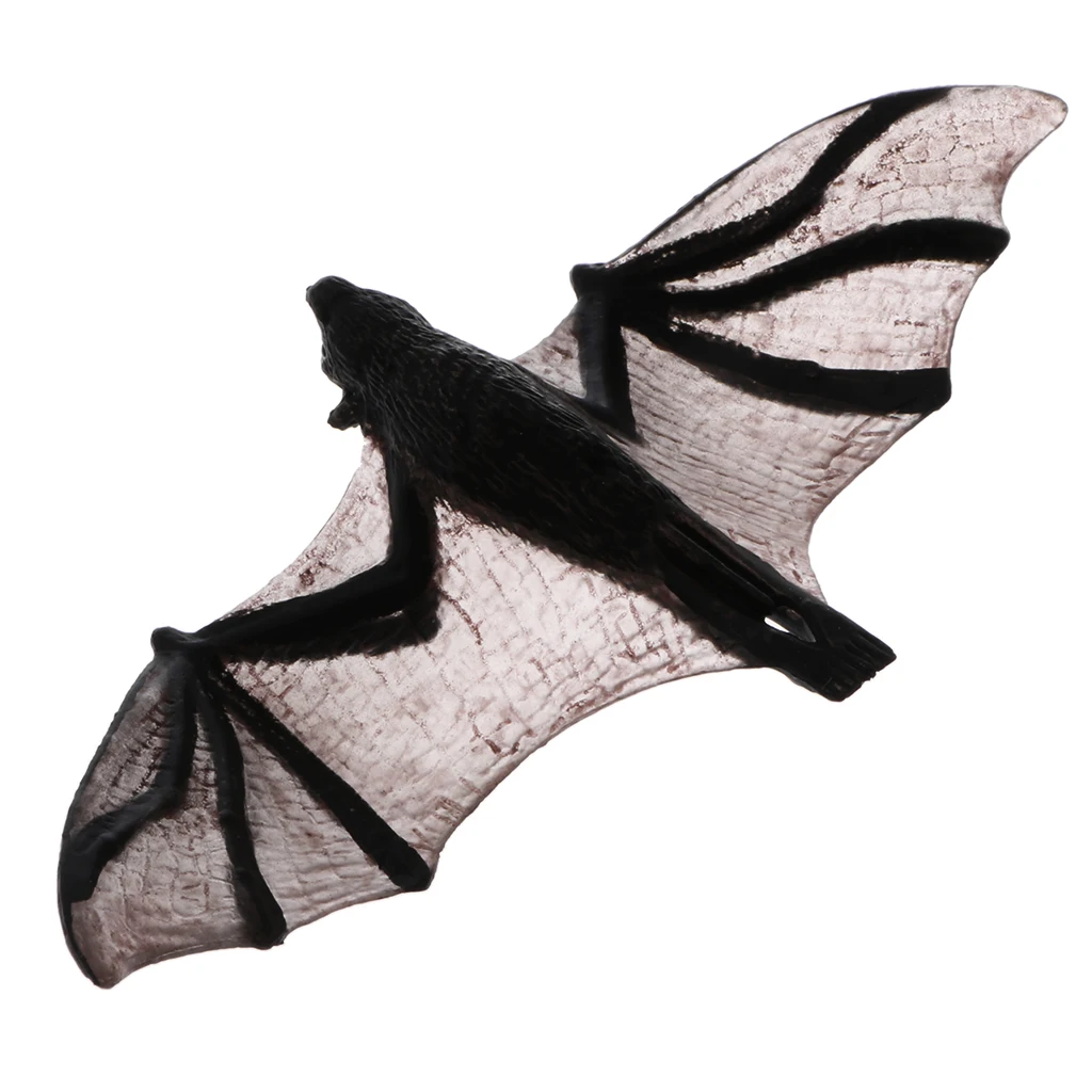 Flying Bat Animals Figure Toys Realistic Wild Forest Creatures Action Models Kids Educational Cognitive Statues Toy Home Decor