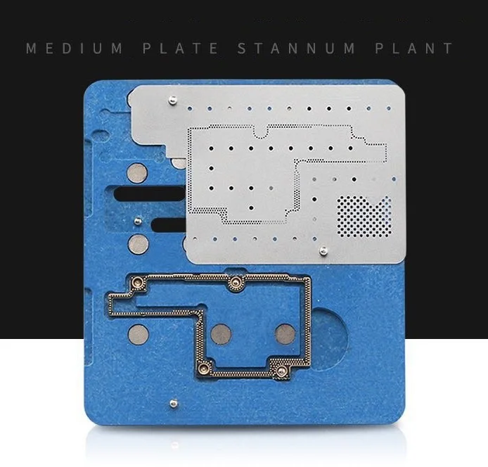 

Middle Layer BGA Reball Fixture Platform For iPhone X Circuit Board Repair Tool