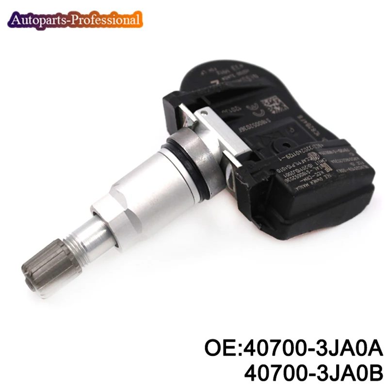 Новые системы контроля давления в шинах TPMS для Nissan Infiniti 40700 3JA0A 3JA0B 407003JA0A 407003JA0B