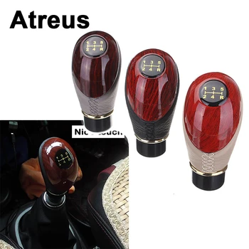 

Atreus Car Manual Lever Gear Shift Knob Gear Head Handball For VW polo passat b5 b6 Mazda 3 6 cx-5 Toyota corolla Ford focus 2