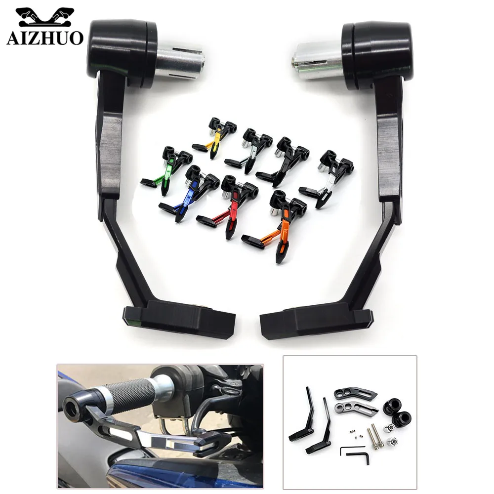 Handlebar Motorcycle Brake Clutch Lever Protector Hand Guards For YAMAHA YZF R1 XJR1300  FJR 1300 FZ1 FAZER YZF R1 YZF R6 FZ600