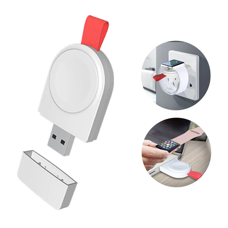 

Portable Travel Wireless USB Charger For Apple watch Series 4/3/2/1 Charger Fast Magnetic Charging Cable For Apple Watch Charger