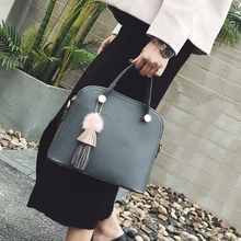 2017 neue frauen PU handtasche. mode Bär Strap solide schultertasche. große kapazität umhängetasche