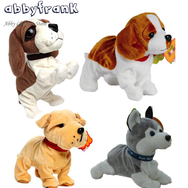 Abbyfrank control de sonido electrónico Perros interactivo Mascotas electrónicas robot perro bark stand Walk Juguetes electrónicos perro para niños - 1