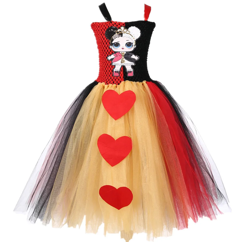 Girl Surprise Lol Costume Tutu Dress Girls Princess Cartoon Cosplay
