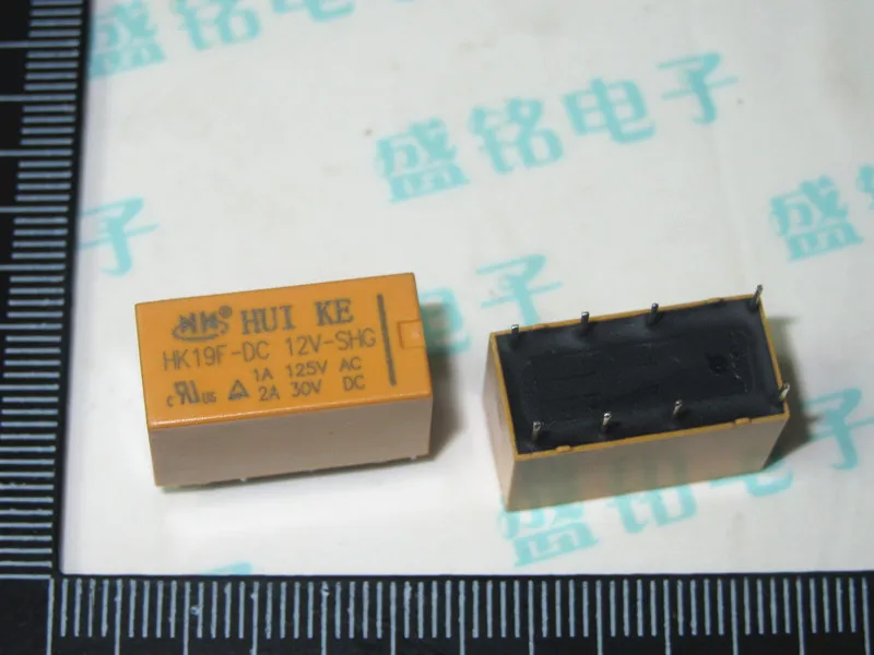 HK19F-DC 12V-SHG 125VAC/30VDC 1 8 футов Новое huike двухполюсный реле | Обустройство дома