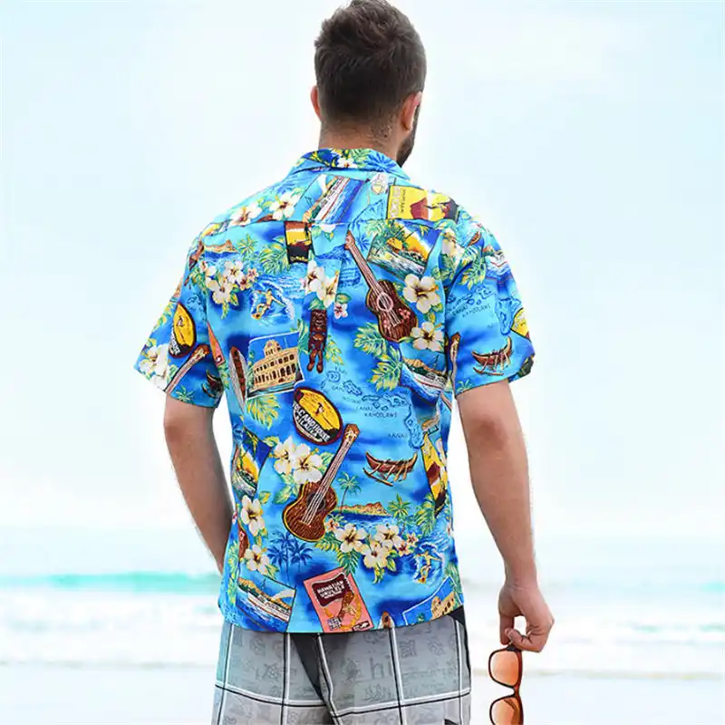 camisas de hombre para la playa