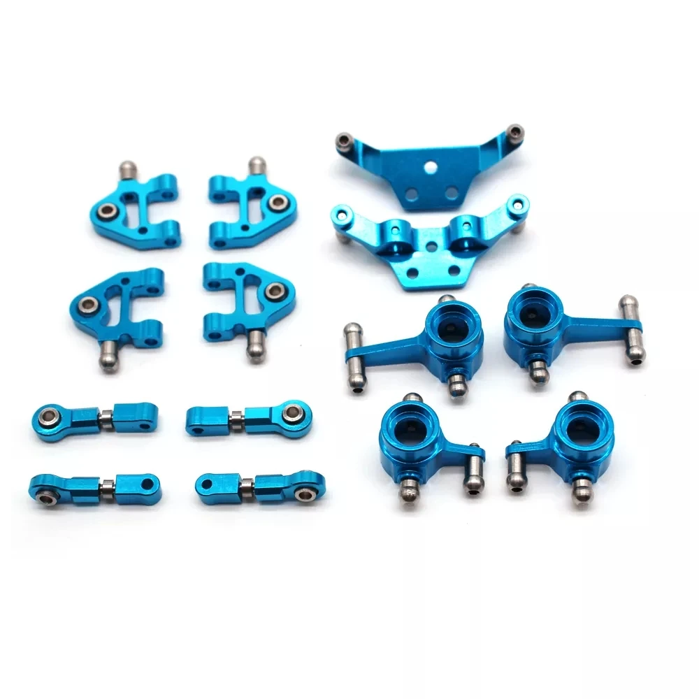 Blue Metal Upgrade Parts Set For Wltoys 284131 / P929 / P939 / K979 / K989 / K999 / K969