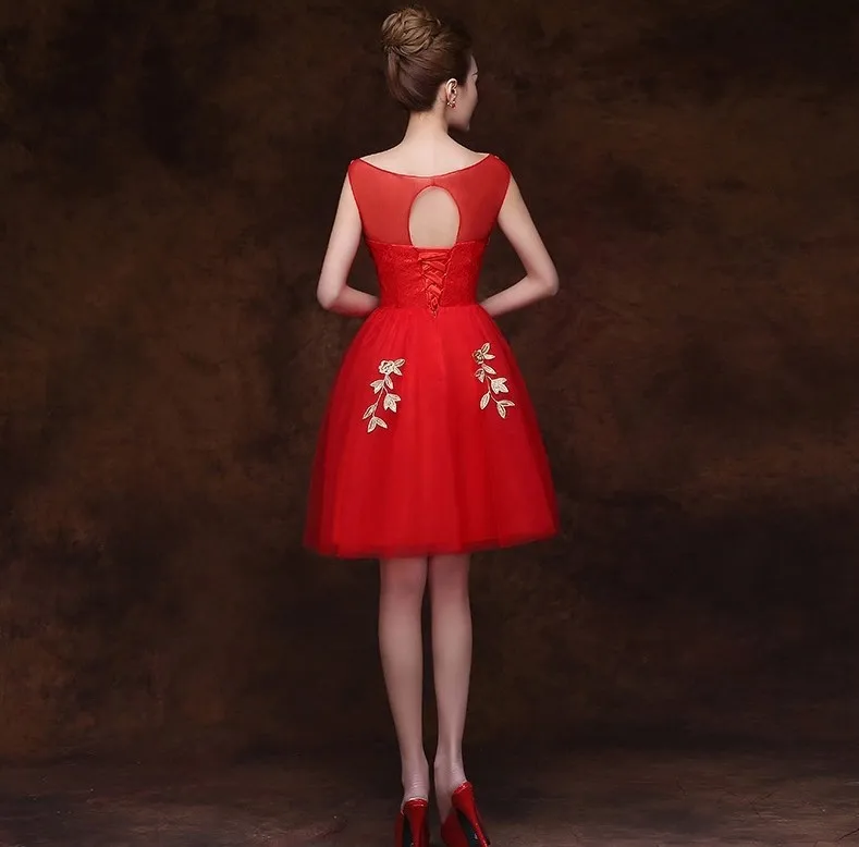 Короткие платья для выпускного вечера с v-образным вырезом, вечернее платье, платье, vestido de casamento longo com TK490