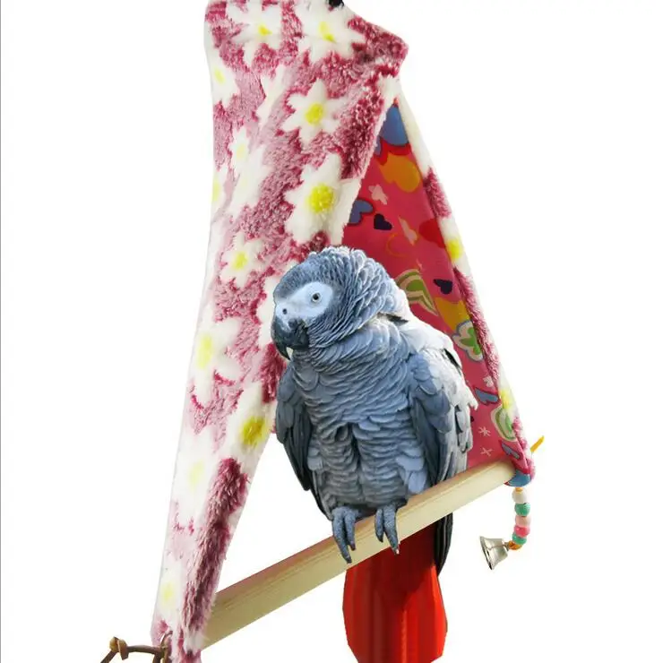 Hot bird toy parrot nest nest swing toy cotton tent station large