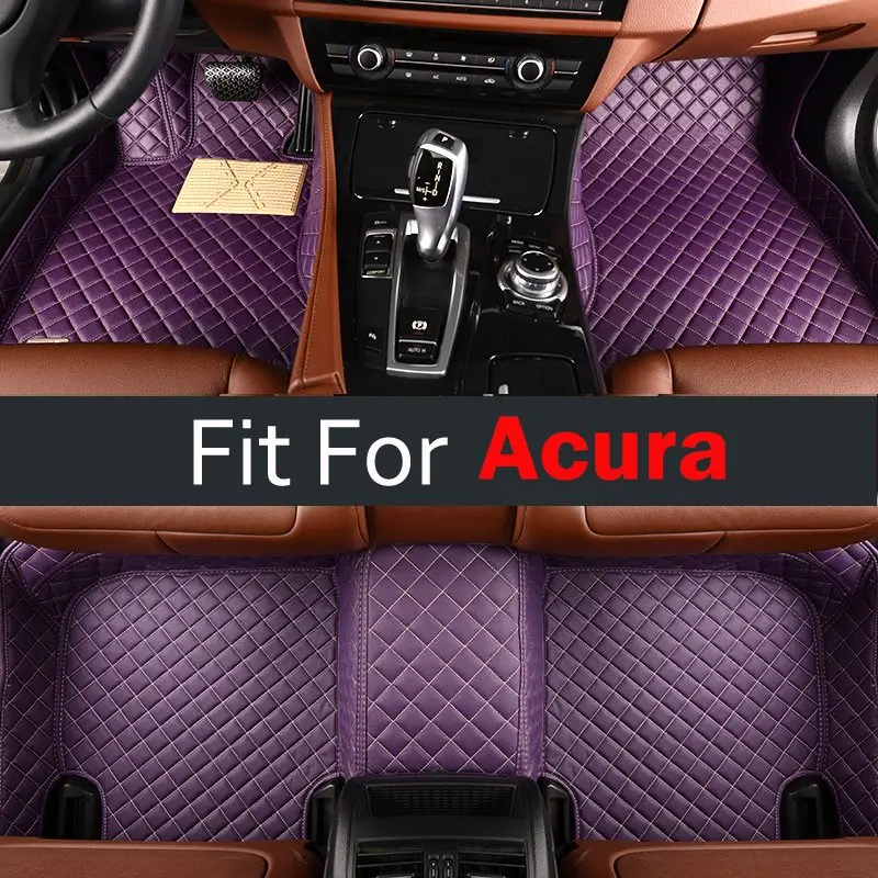 

Red Car Floor Mats For Acura All Models Mdx Rdx Zdx Rl Tl Ilx Tlx Cdx Auto Sticker Auto Style Accessorie Floor Mat
