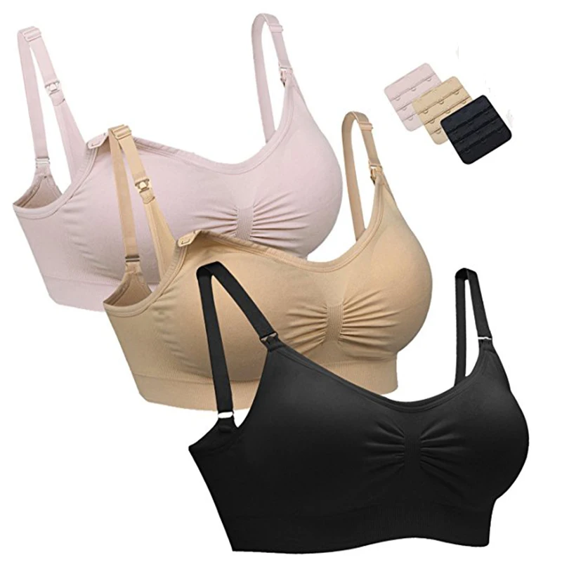 Onlywhtiyou Women Maternity Yoga Bra Seamless Sport Pregnancy Nursing Bras Push Up Wirefree 