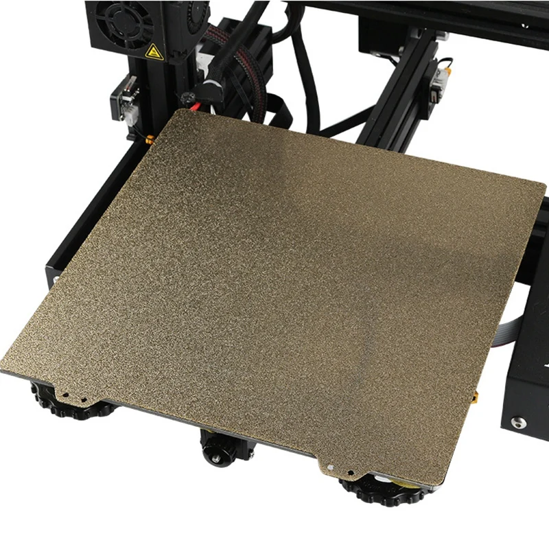 235x235 Ender 3 двухсторонняя текстурированная пружина Pei стальной лист с порошковым