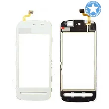 Untuk Nokia 5230 N5230 Digitizer Depan Kaca Perbaikan Sentuh Layar Panel Putih(China)
