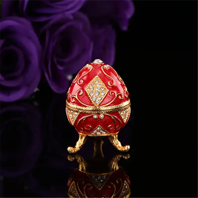Новое поступление дешевые QIFU faberge яйцо для украшения дома аксессуары - изображение