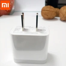 Оригинальное USB настенное зарядное устройство Xiaomi, штепсельная вилка США, быстрая зарядка, зарядное устройство для путешествий, адаптер, универсальное для iPhone, Android, смартфонов, кабель TYpe-c