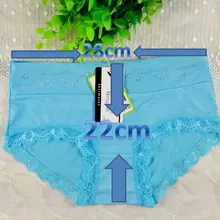 Женские трусы со стразами, мягкие трусики, нижнее белье, 95% бамбуковое волокно, L, 5 шт./лот