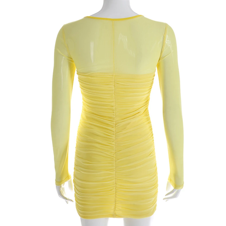 Ruched Mini Dress (15)