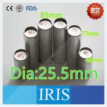 50 шт./лот протез Алюминий Тюбик Зубной полный картриджей с K2 гибкие акриловая смола 45 мм 77 мм 85 мм зубные лаборатория материалы