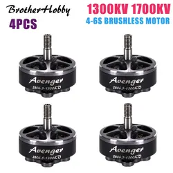 4 шт. BrotherHobby 2806,5 1300KV 1700KV 4-6 S бесщеточный двигатель для радиоуправляемого дрона FPV гоночный Квадрокоптер Запчасти Аксессуары