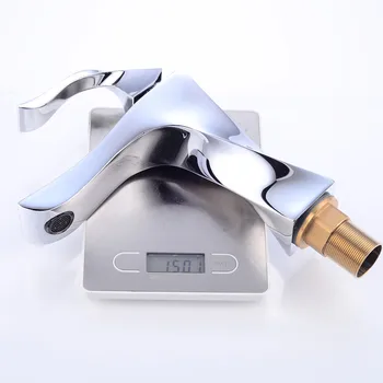 

Brand New Basin sink waterfall Tap, single lever single hole Deck Mounted basin waterfall Faucet.Faucet. Mixer.torneira