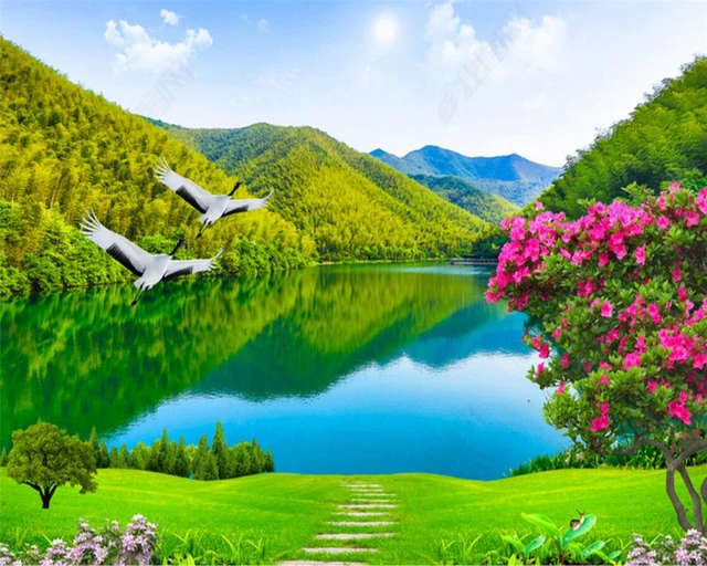 fond d'ecran 3d nature