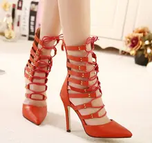 2016 New Size 4 9 Fashion font b Women b font Pumps Gladiator font b Women