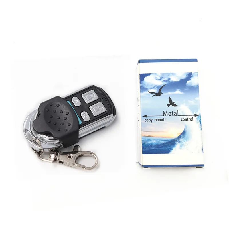 

1pc Electric Cloning Universal Gate Garage Door Remote Control Fob 433mhz Key Fob Learning Garage Door Copy Controller