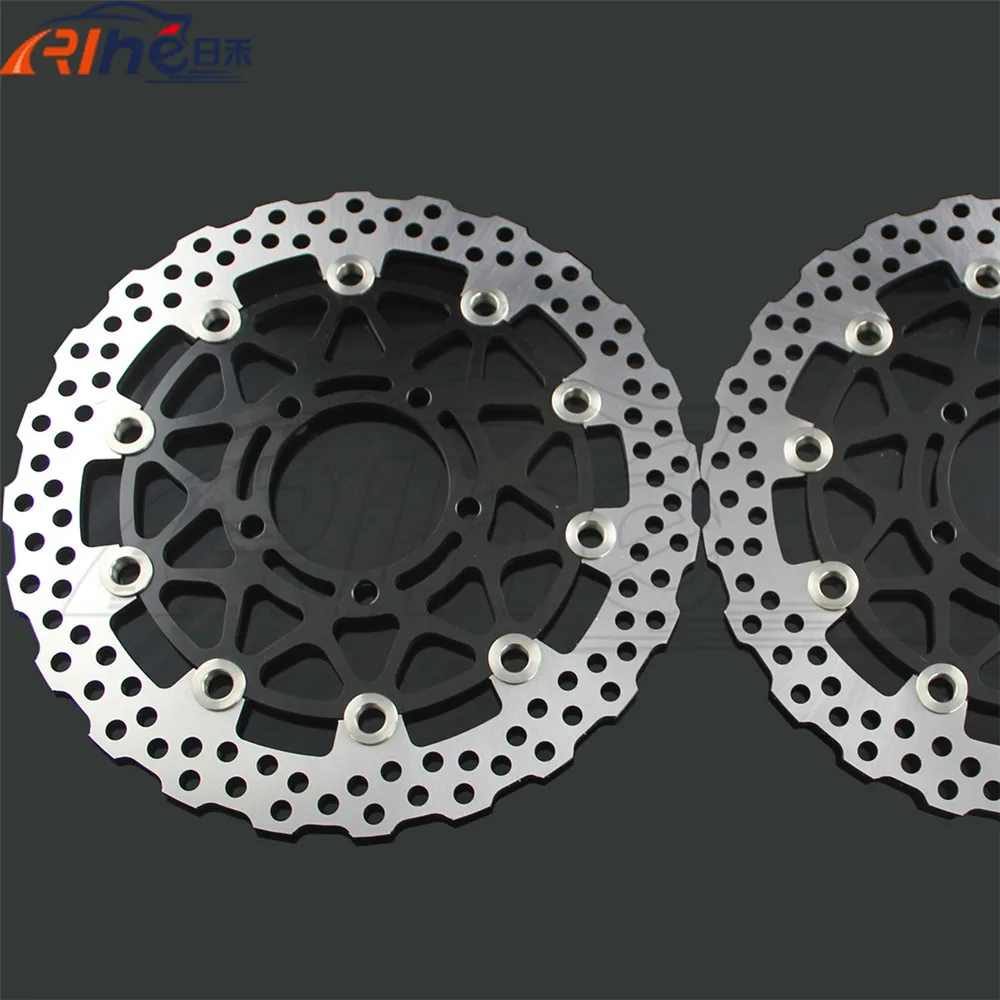 

Motorcycle front brake disc rotors For KAWASAKI ZZR 1400 A6F-A7F,C8F-C9F ZX1400A/C 2006 2007 2008 2009 06 07 08 09