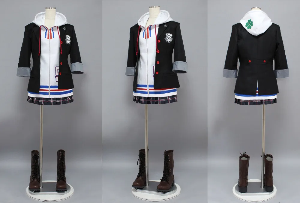 

Persona 5 Ann Takamaki Anime Cosplay Costume School Uniform outfit +Track Number