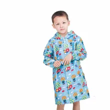 

BP Kids Hooded Jacket children Girl boy Rain coat Poncho Raincoat Cover cartoon Balloon Print Tour Rainwear -