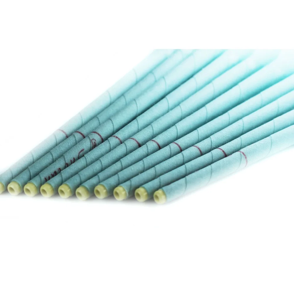 

51 pairs/lot medical grade ear waxing cone,indian ear candle,Rosemary, protective disc,with CE, no burning smoke